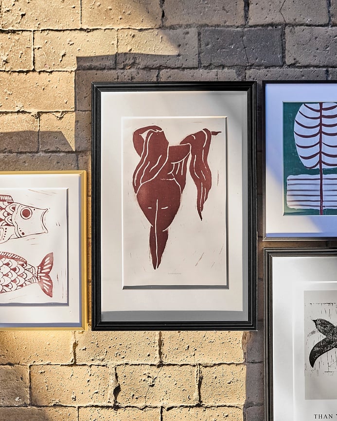 Cuadro Lady, 40 x 60 cm