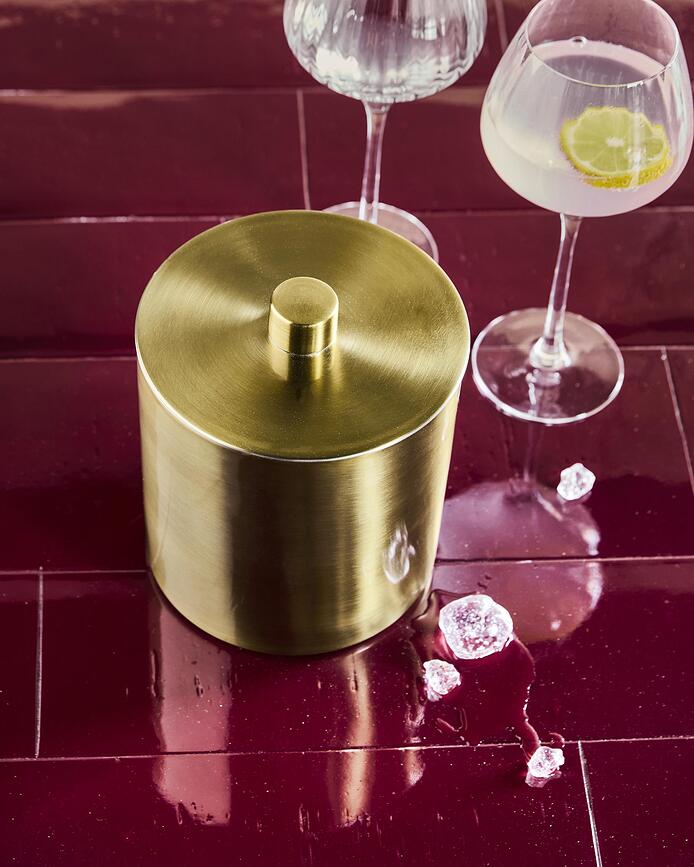 Cubo para hielo Kett, plateado