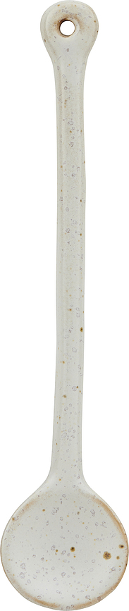 Cucharilla Pion, blanco y gris