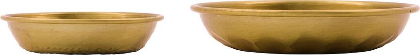 Cuencos dorados Una, 2 unidades