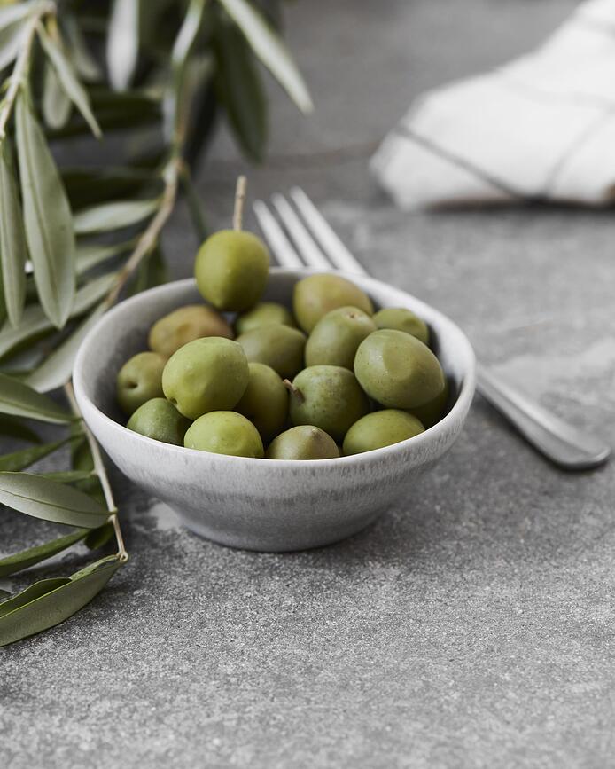 Cuencos More, 10 cm, grises, 2 unidades