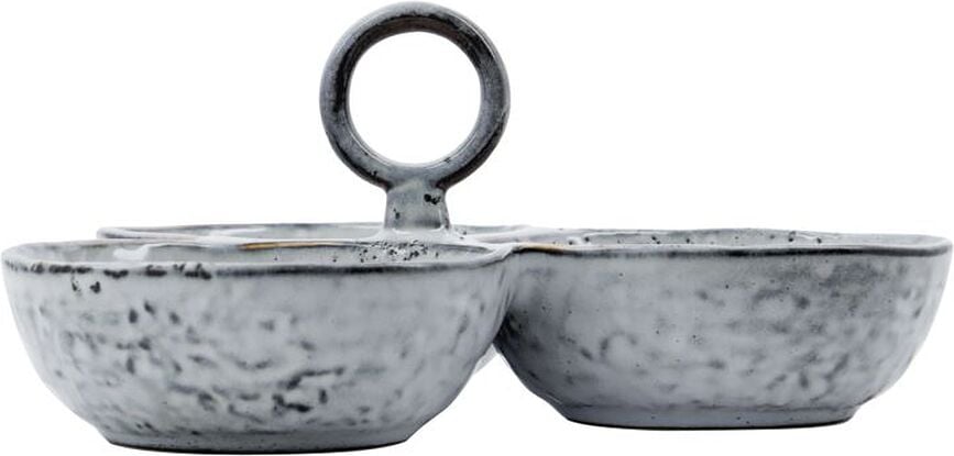 Cuencos para aperitivos Rustic, azul grisáceos