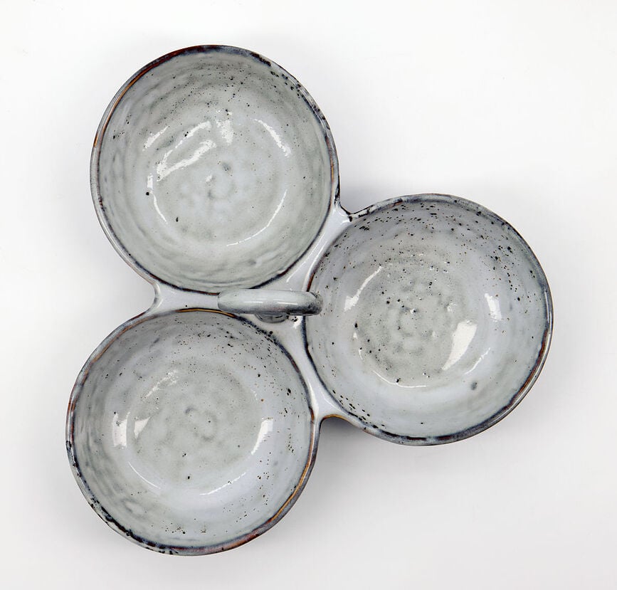 Cuencos para aperitivos Rustic, azul grisáceos