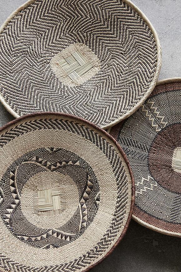 Decoración de Pared de hoja de palma Tonga, 30 cm, 1 unidad