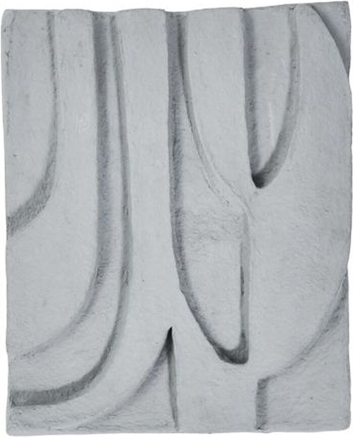 Decoración de pared Machie, gris