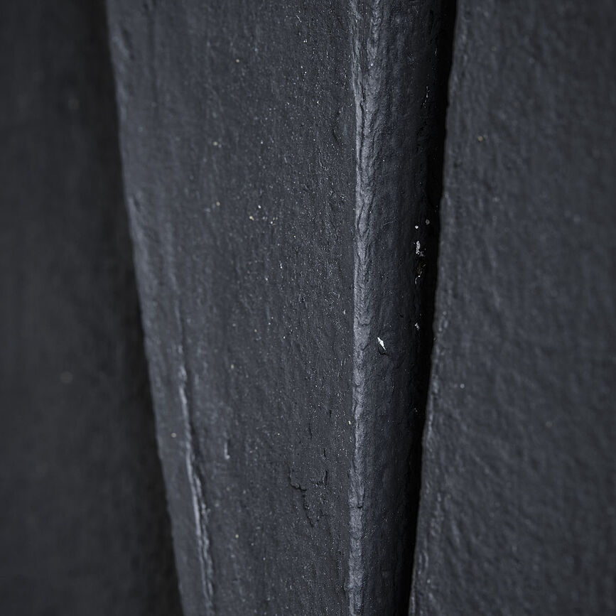 Decoración de Pared Machie, negro mate