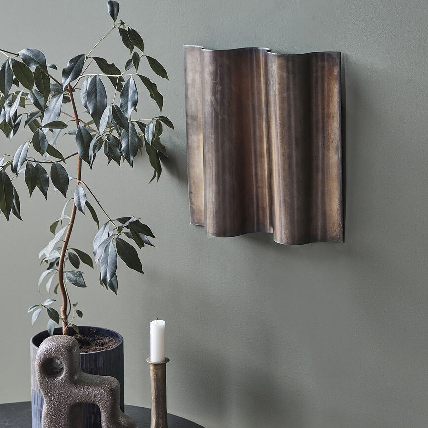 Decoración de Pared Faha 60 cm, bronce antiguo