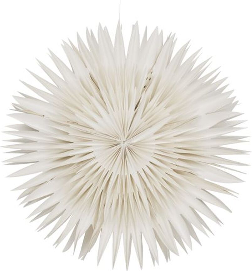 Decorazione natalizia Layer stella 40 cm bianca