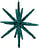 Dekoracja choinkowa Spike 12 cm zielona
