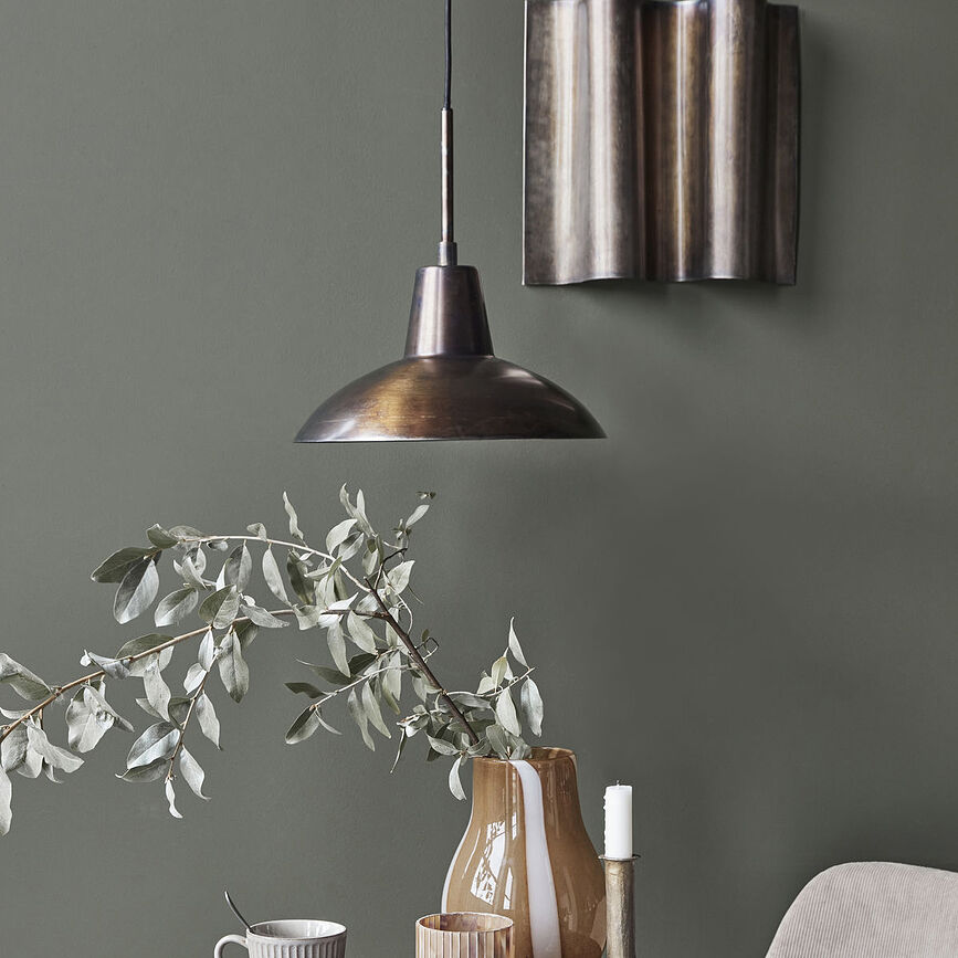 Desk Suspension, bronze antique