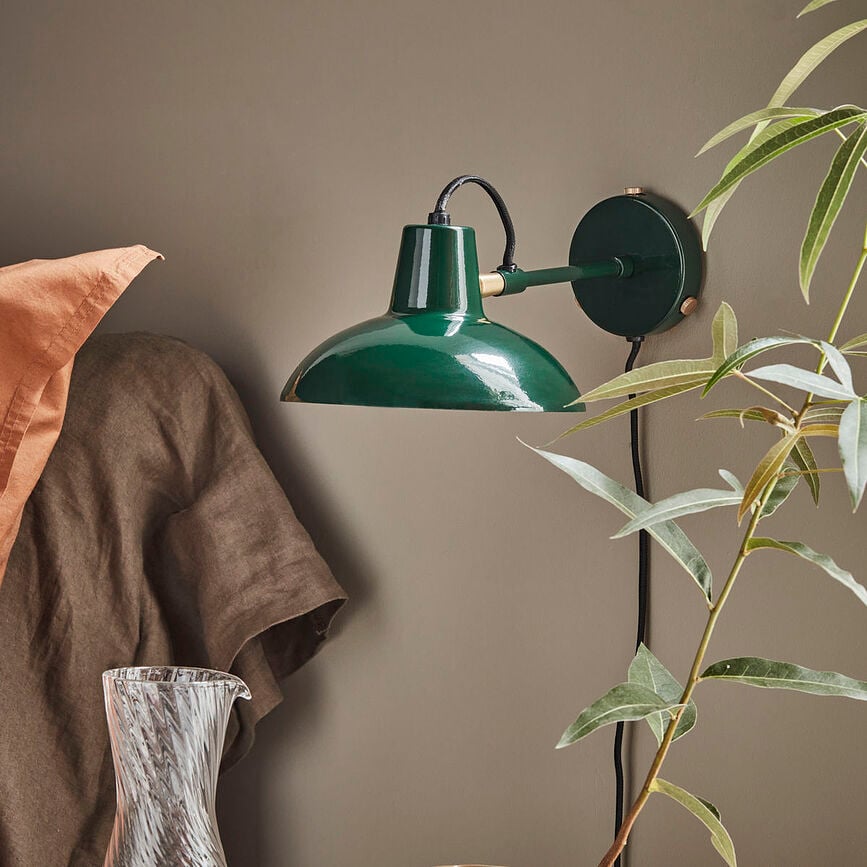 Desk Zidna Svjetiljka 18 cm zelena