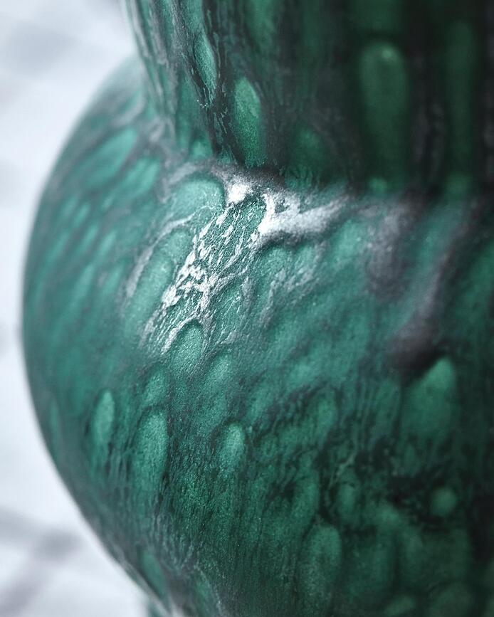 Disc Vase, 25 cm, vert