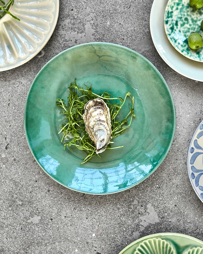 Diva Assiette Plate, 28 cm, rouge