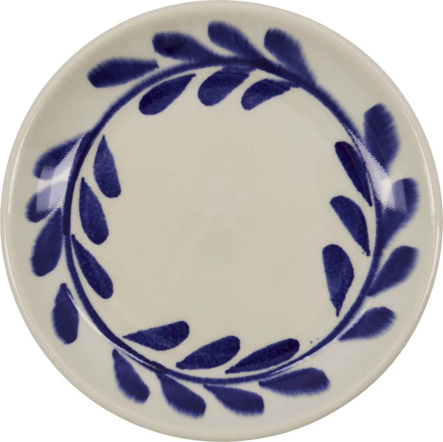Diva Assiettes à Apéritif, bleues, Lot de 3