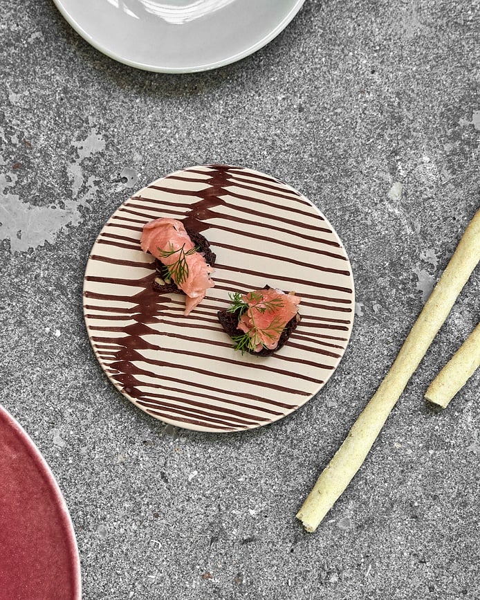 Diva Daske za Posluživanje okrugle 15 cm smeđe 2 kom.