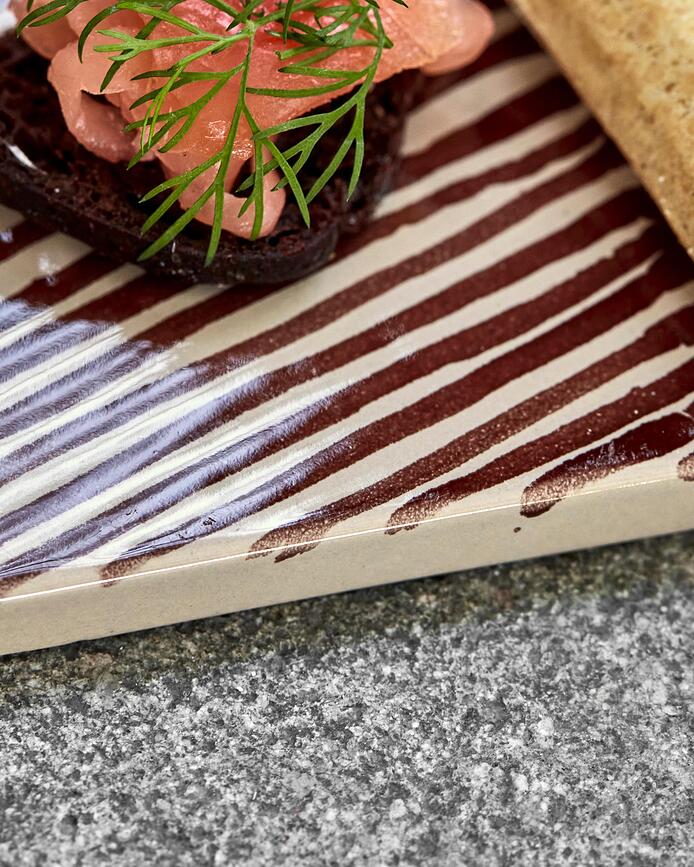 Diva Deske za serviranje, 26 cm, modre, 2 kosa