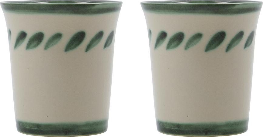 Diva Κούπες, 250 ml, πράσινες, 2 τμχ