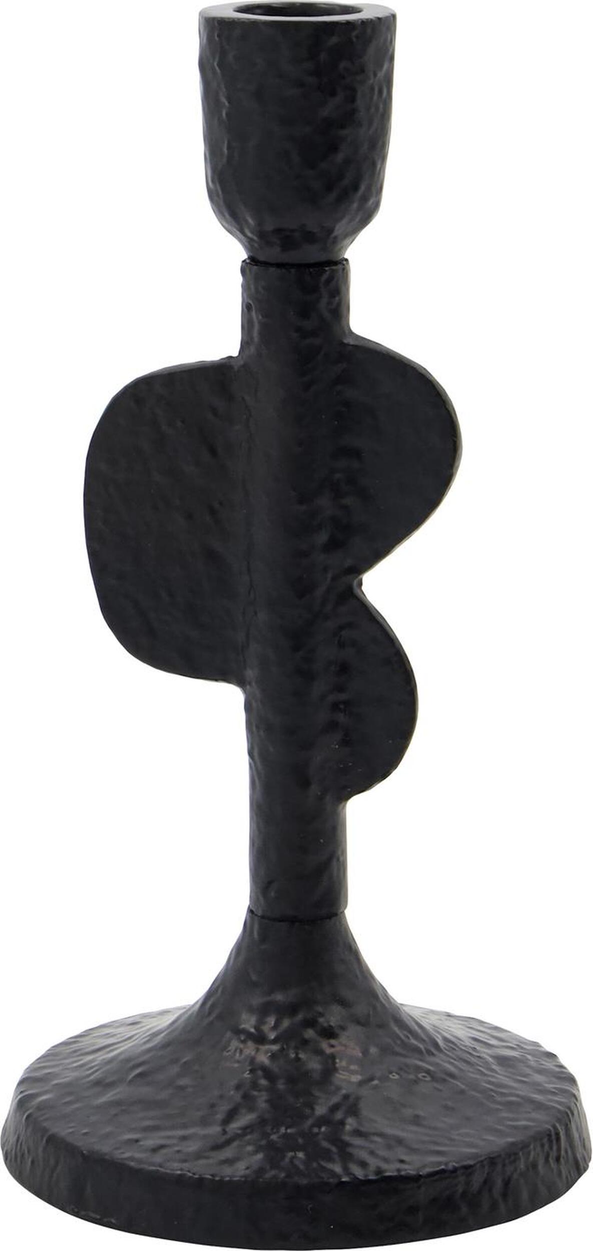 Donna Klassischer Kerzenhalter schwarz
