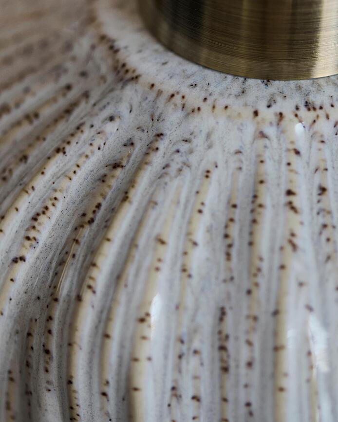 Dosificador de jabón Deco, blanco roto