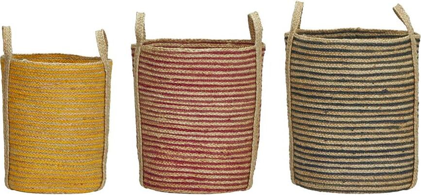 Dungi Košare za pohranu šarene 3 kom.