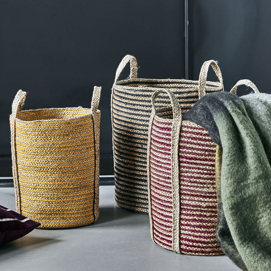 Dungi Paniers de Rangement, multicolores, Lot de 3