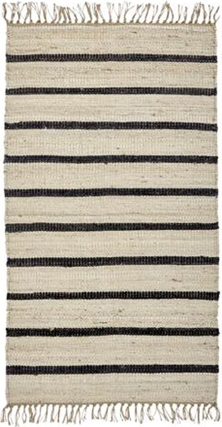 Dywan Sima 70 x 140 cm beżowo-czarny