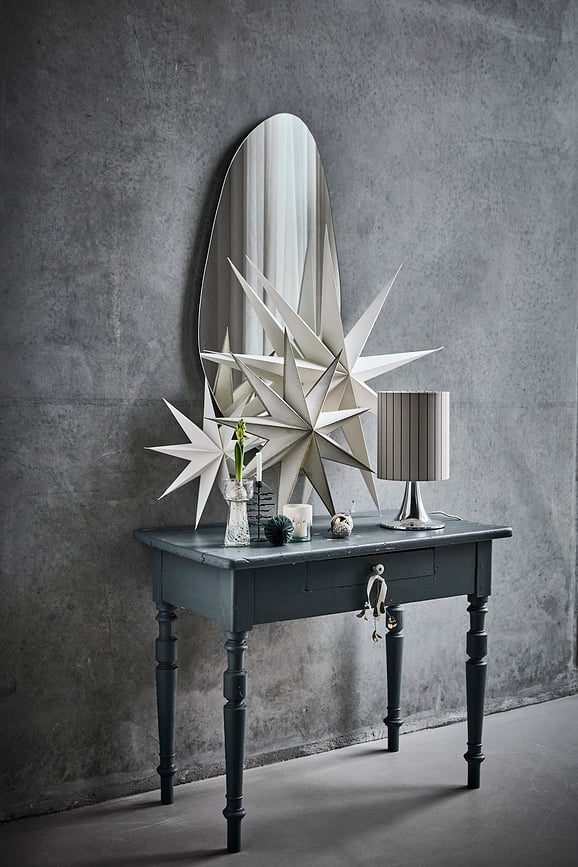 Estrella navideña HD9 Point, blanca, tamaño L