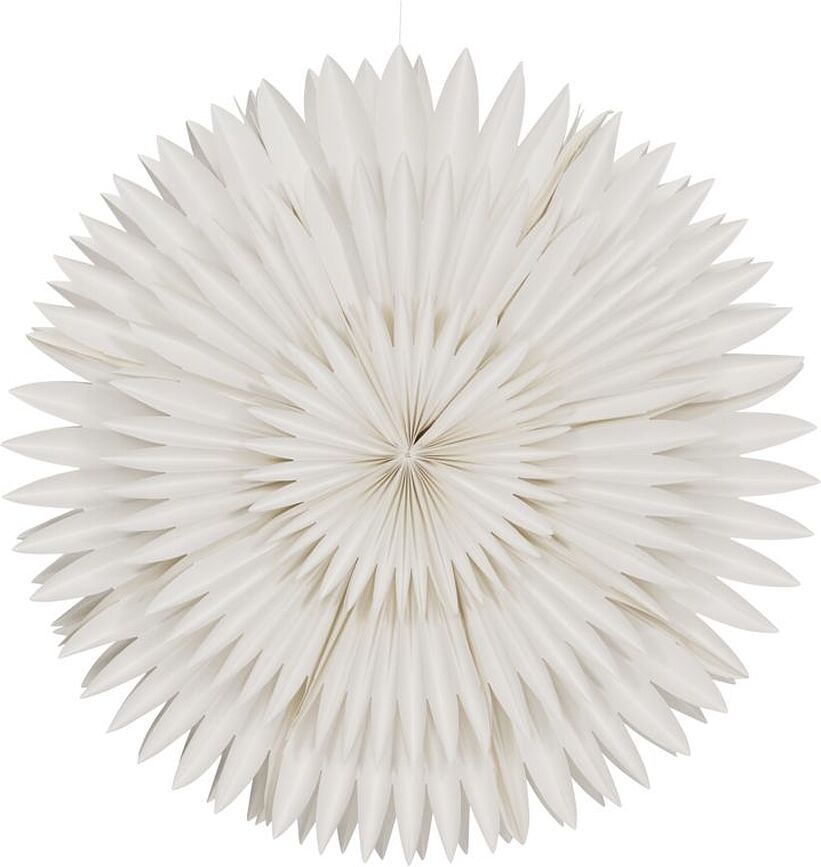 Estrella navideña Layer, 60 cm, blanca