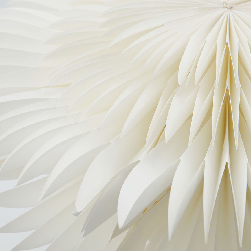 Estrella decorativa navideña Layer, 40 cm, blanca