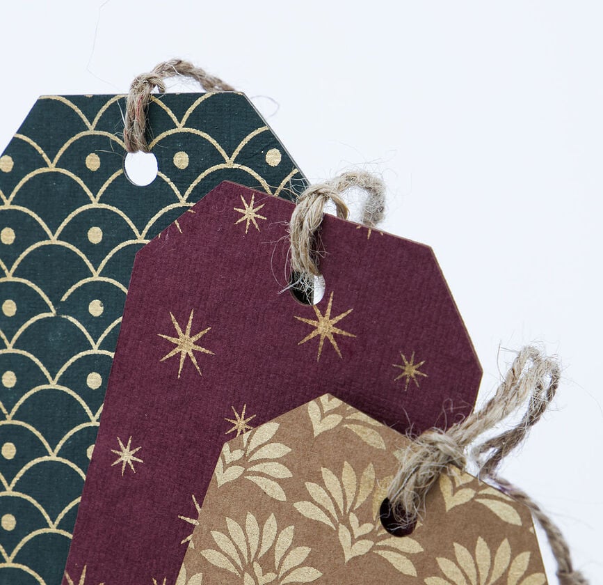 Etiquetas de Regalo Saa, 9 unidades