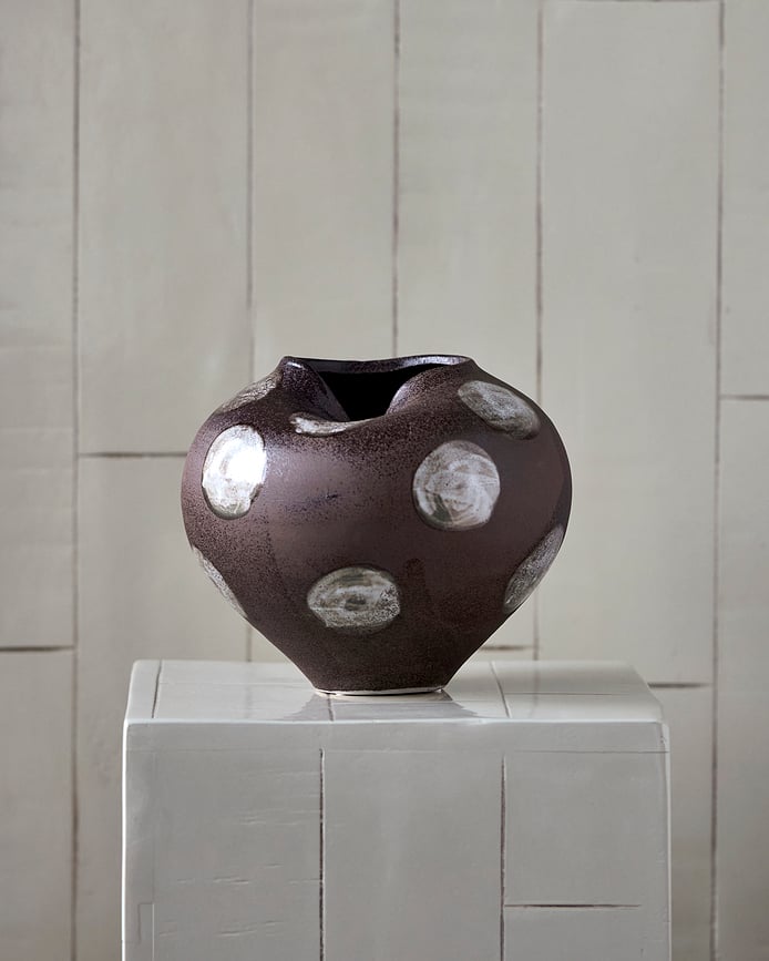 Expo Vaza 19 cm smeđa