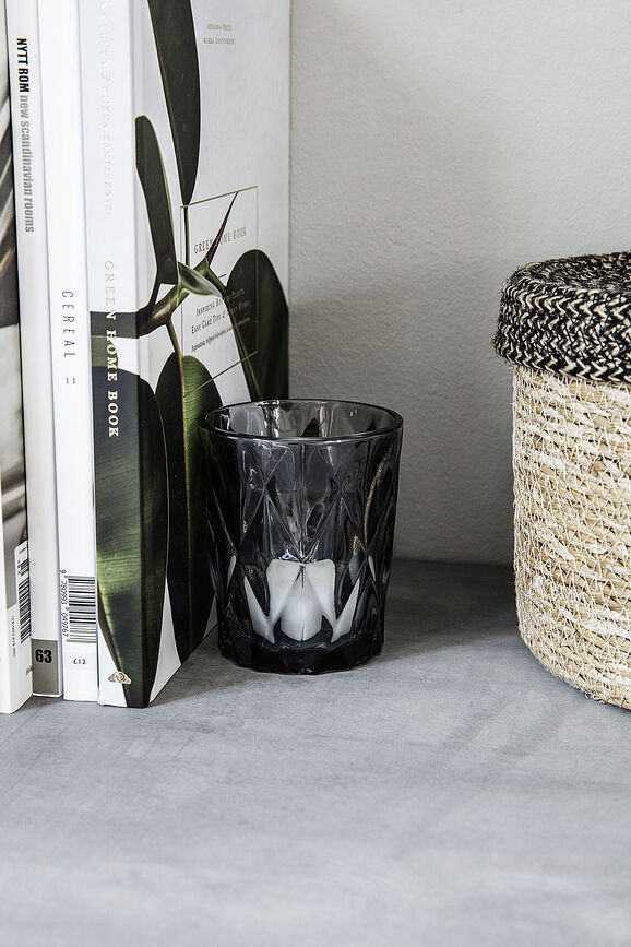 Facet Svečnik za čajno svečko, siv