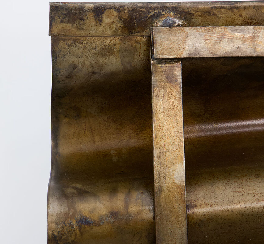 Faha Zidna Dekoracija 60 cm antička bronca