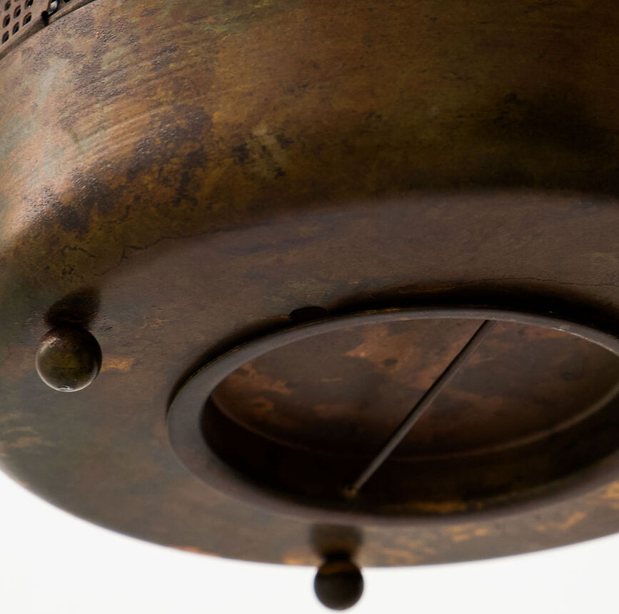 Farol Nett, 27 cm, bronce antiguo