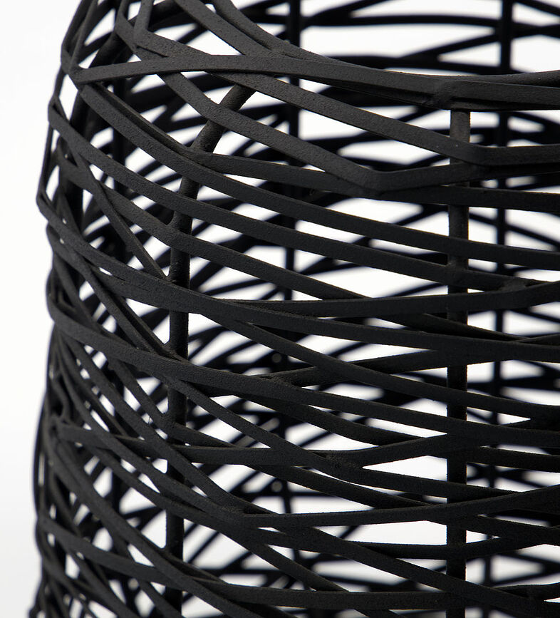 Farol Upto, 27 cm, negro