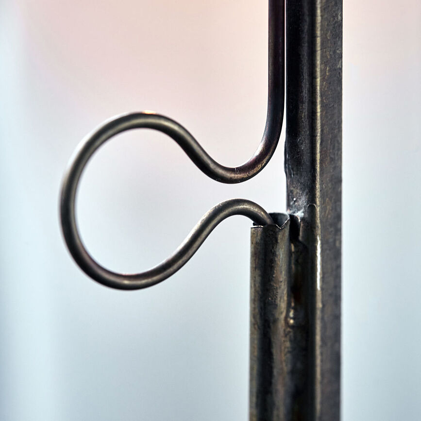 Farol Vivi de latón antiguo, 46 cm