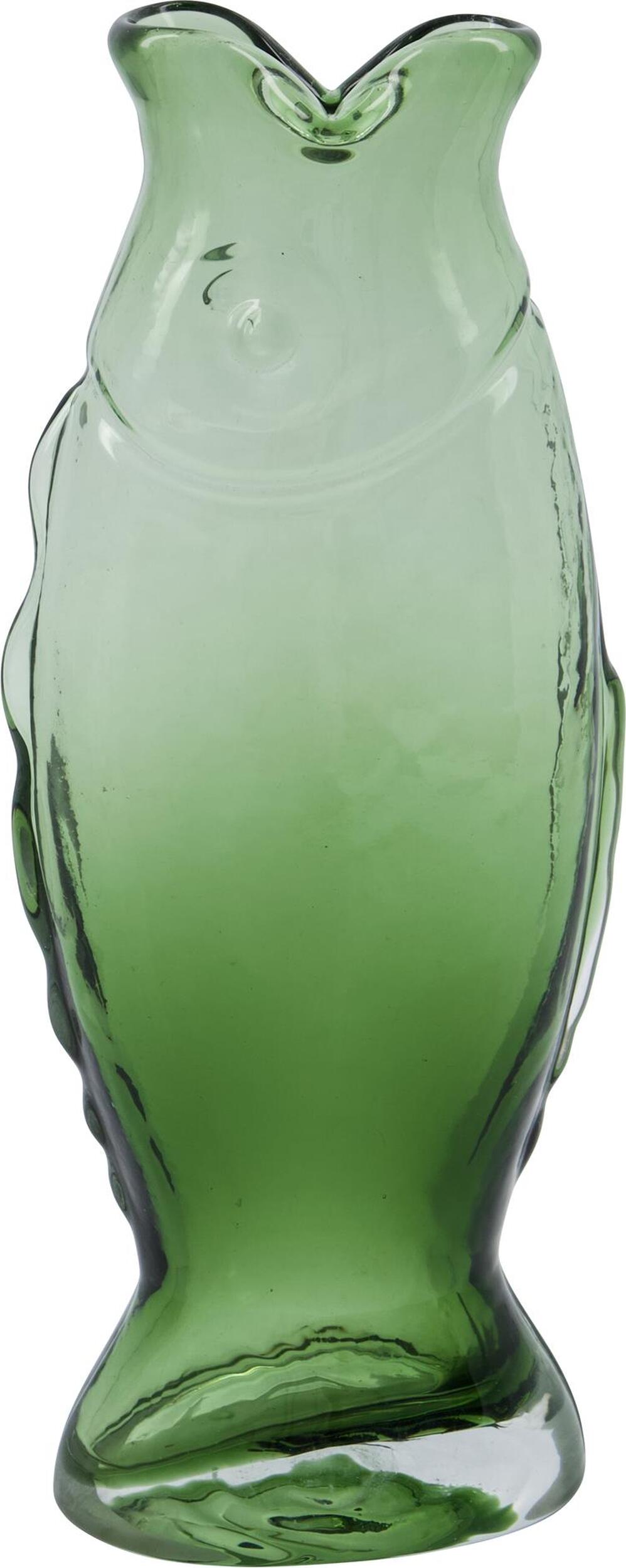 Fish Vase 27,5 cm grün