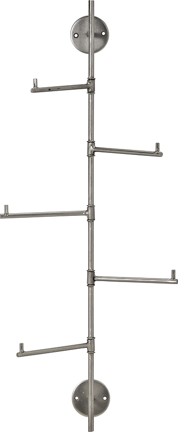 Flex Patère murale, argentée