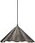 Flola Taklampa 50 cm, antikbrons