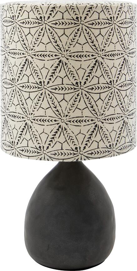 Flores Stolna Lampa bijelo-crna