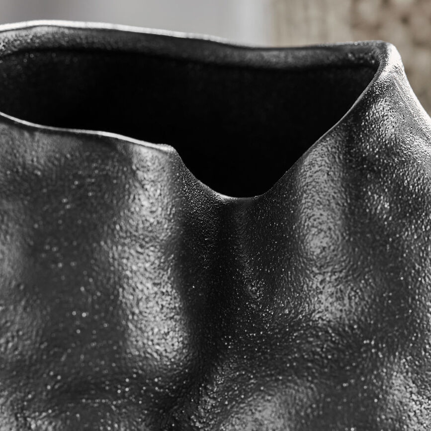 Fomu Vase 20 cm, noir