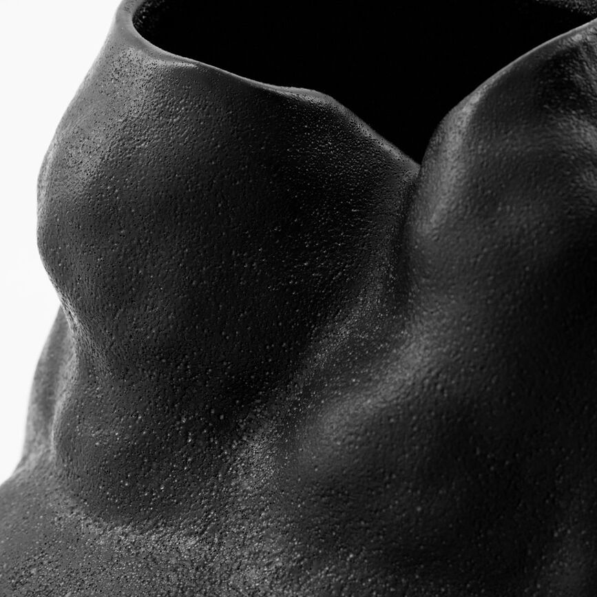 Fomu Vase 20 cm, noir