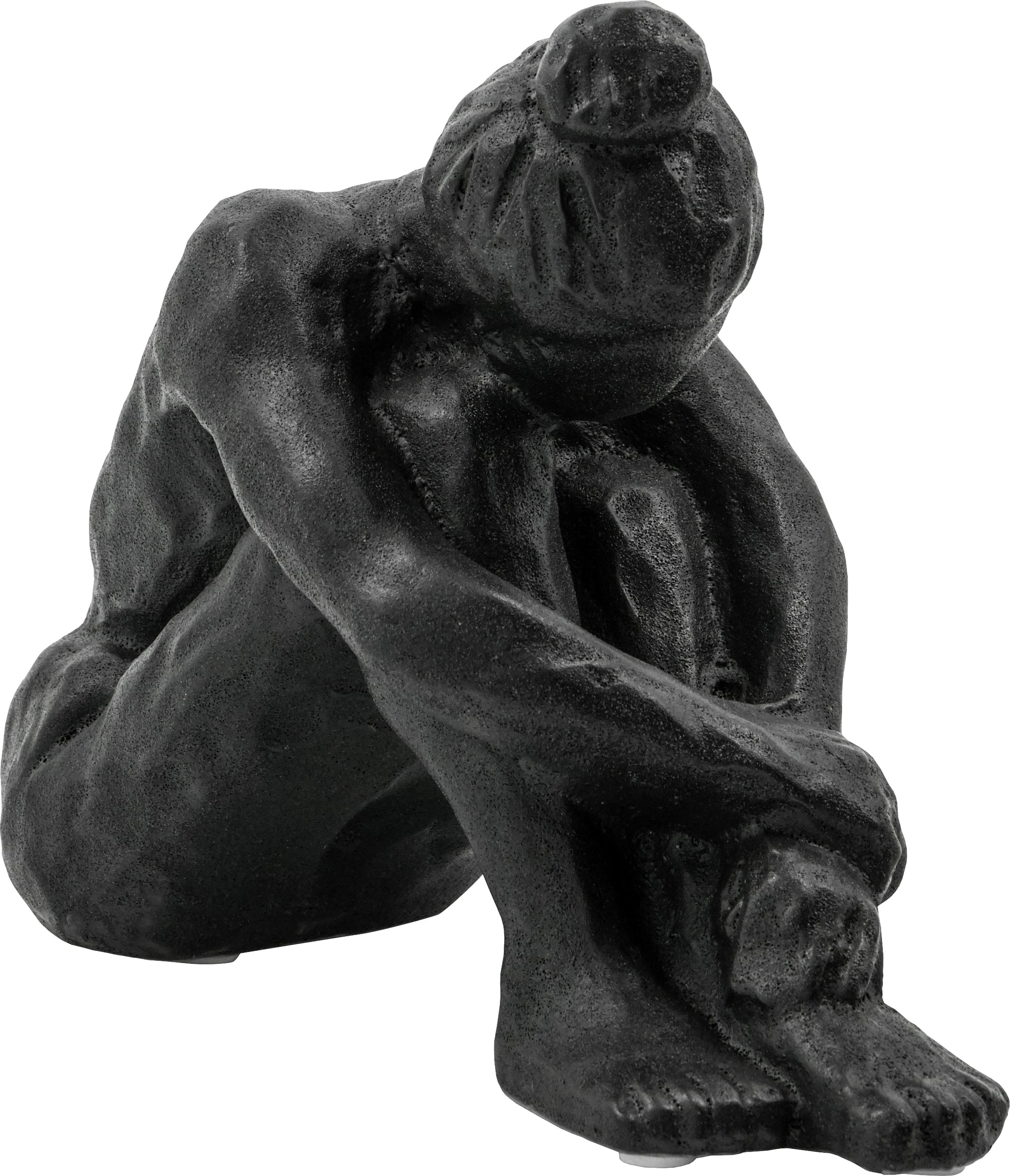Forms Dekofigur Woman, schwarz