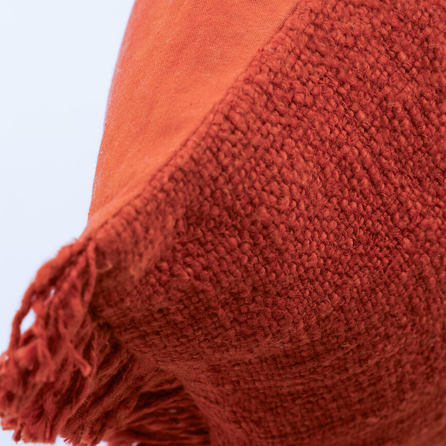 Frig Housse de Coussin 40 x 60 cm, rouge