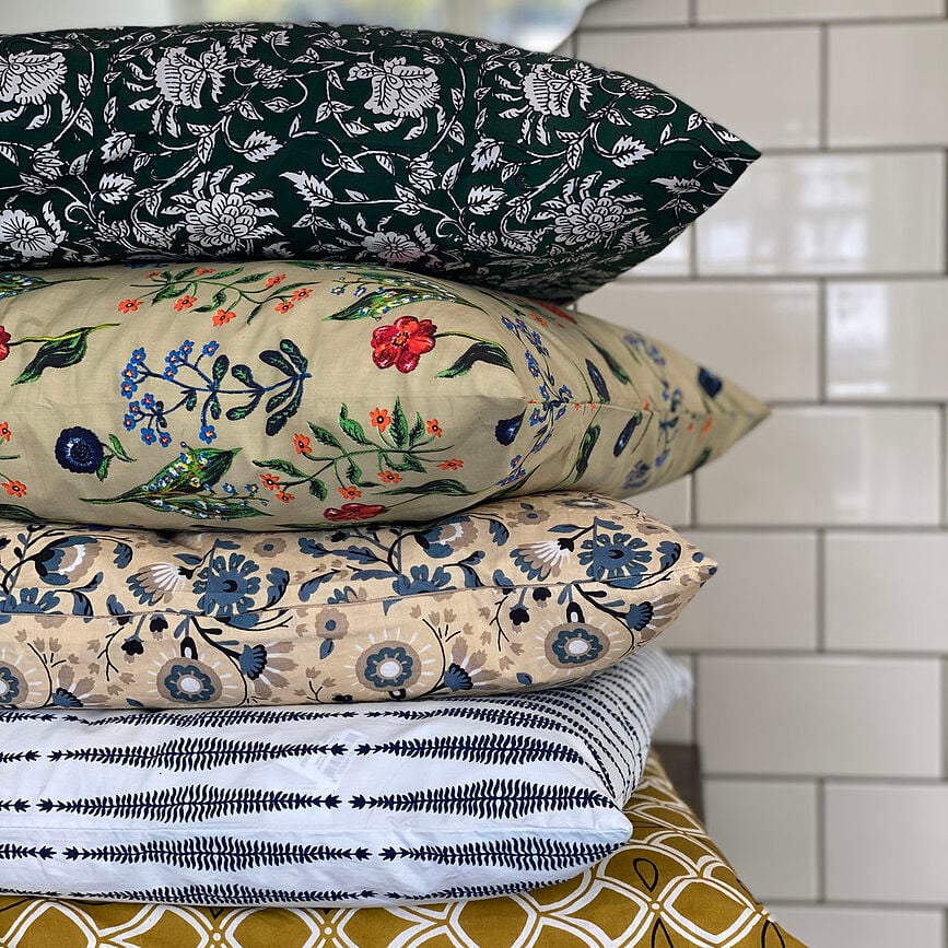 Funda de Cojín Hako, 50 x 50 cm, dorada