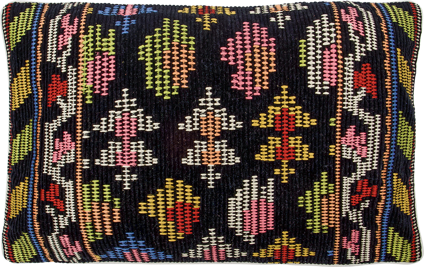 Funda de Cojín HDEtni, 50 x 30 cm, multicolor