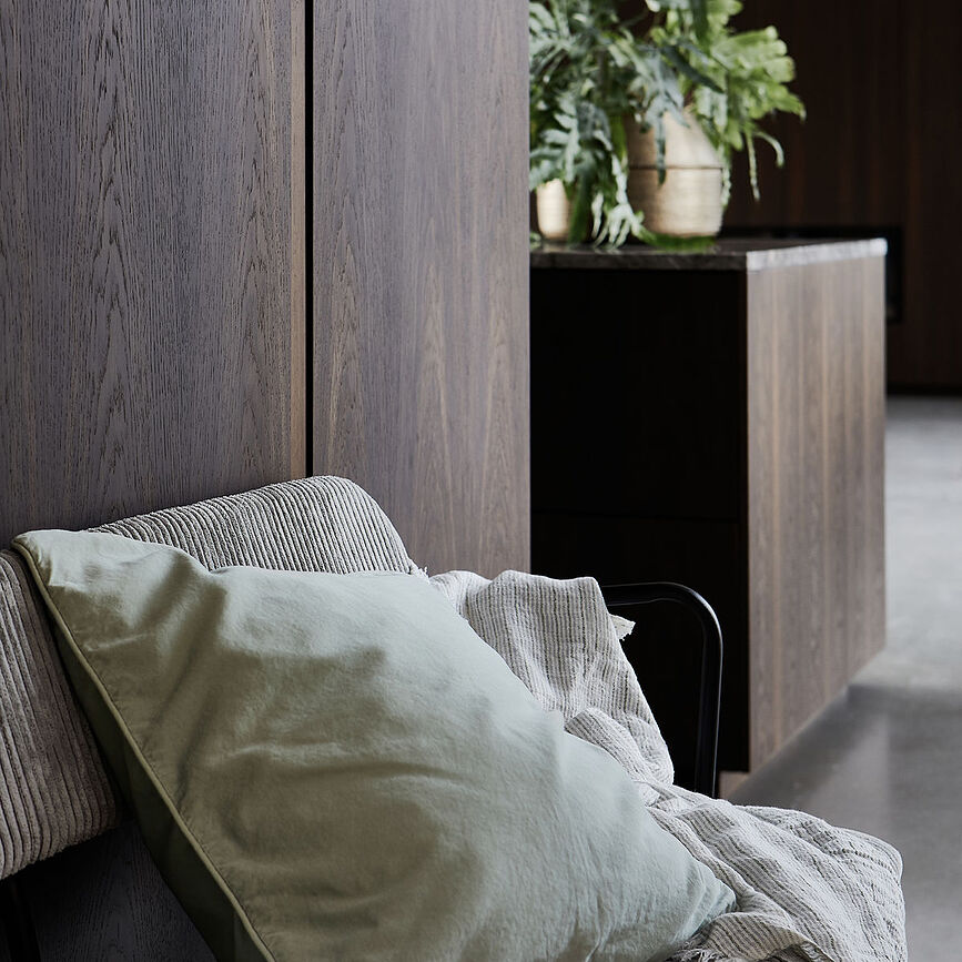 Funda de Cojín Kanpur, 50 x 50 cm, burdeos