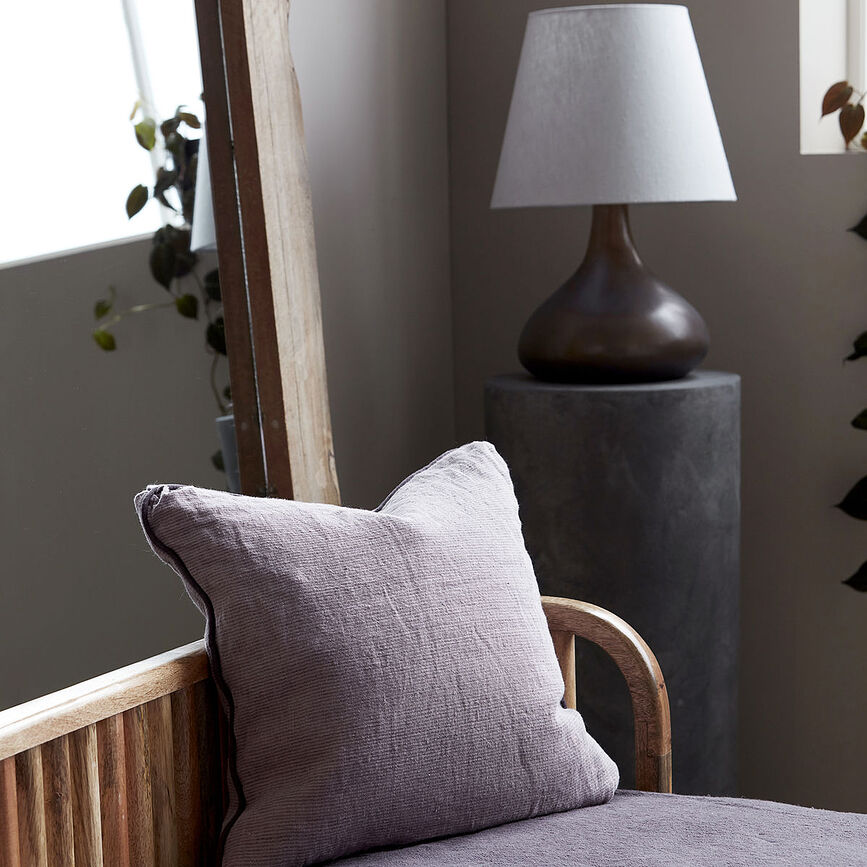 Funda de Cojín Kanpur, 50 x 50 cm, burdeos