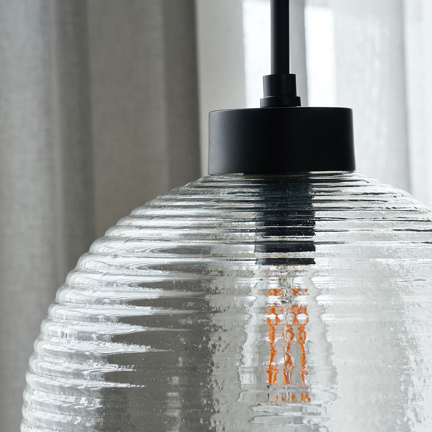 Gaia Lampa viseća 34 cm prozirna