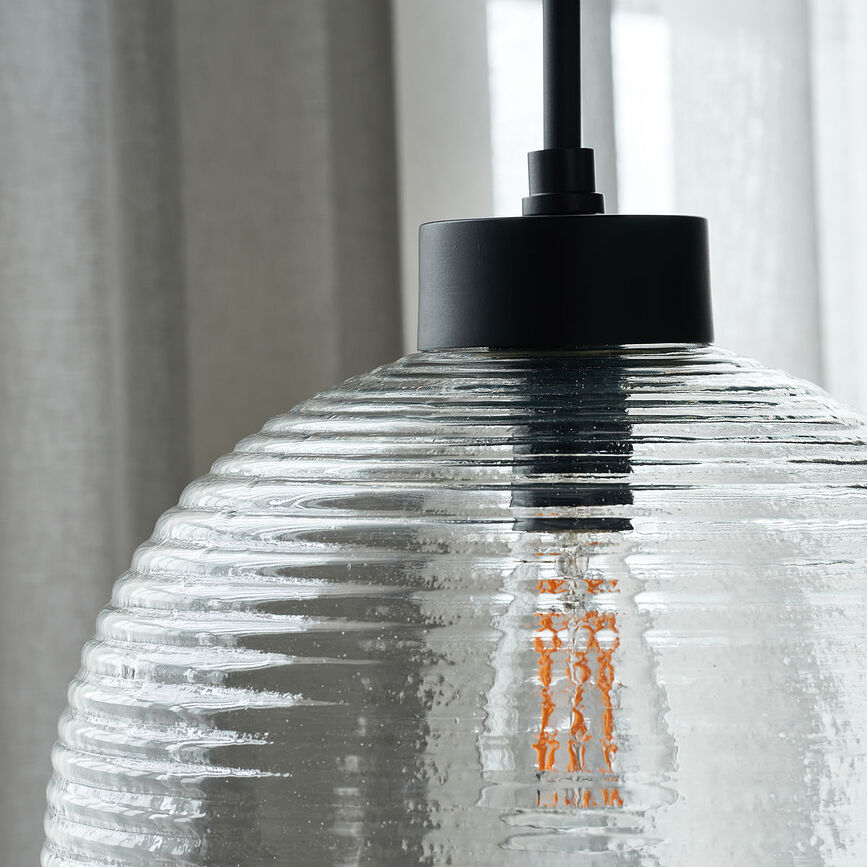 Gaia Suspension 34 cm, transparente